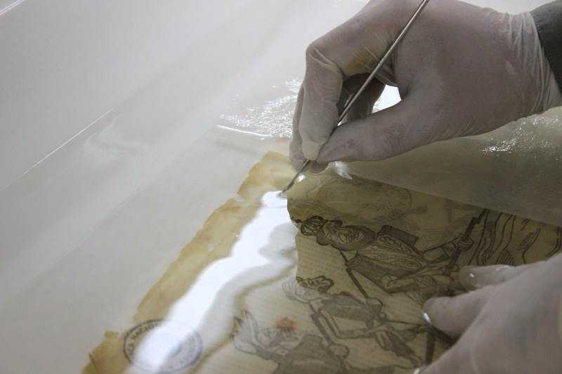 Restauración en papel. Bellas Artes ofrece primer Diplomado