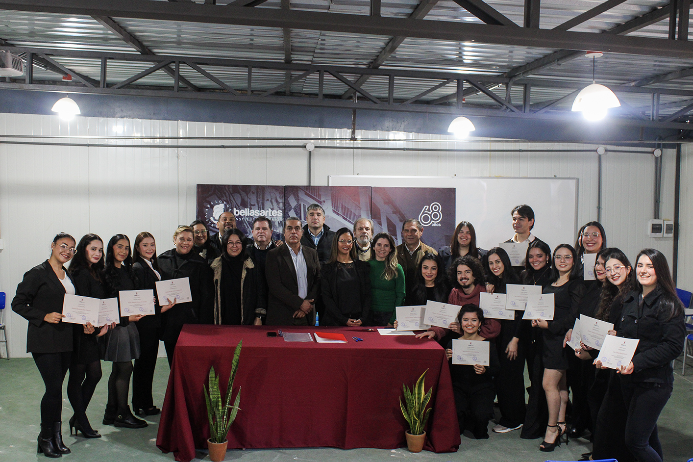 La Compañía de Arte del Instituto Superior de Bellas Artes inicia oficialmente con un emotivo acto